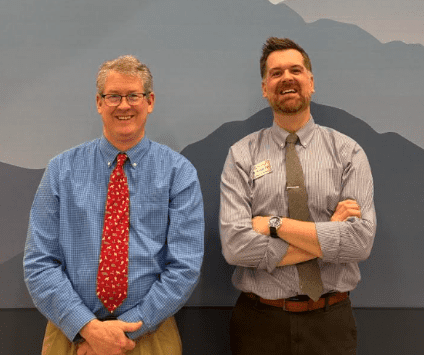 Dr. Frye and Dr. Earley, Partners Animal Hospital Asheville